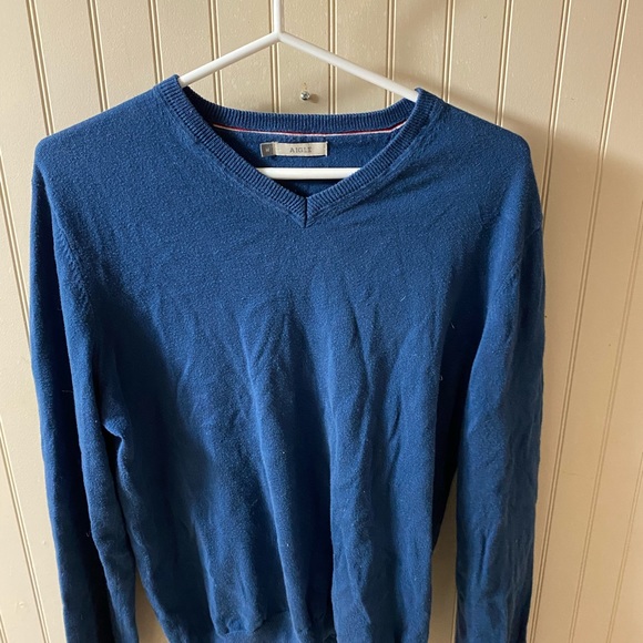 Aigle blue men’s sweater - Picture 2 of 3